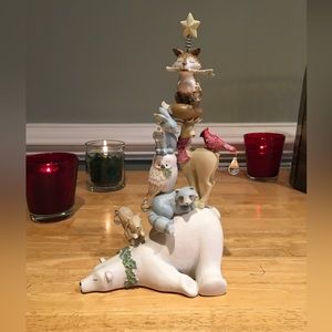 Christmas/Winter figurine.